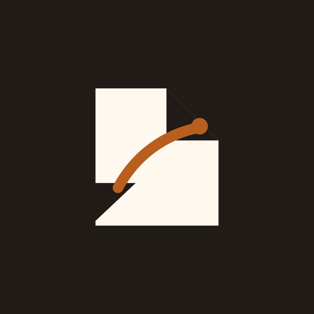 DocketDawn standalone mark centered in a square avatar graphic